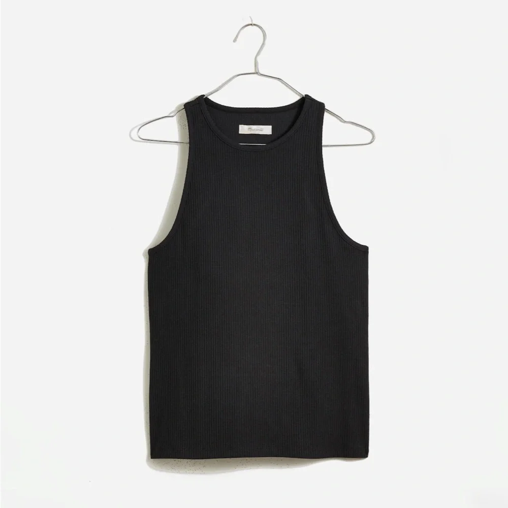 Madewell Highneck Tank in Sleekhold - Picture 5 of 10